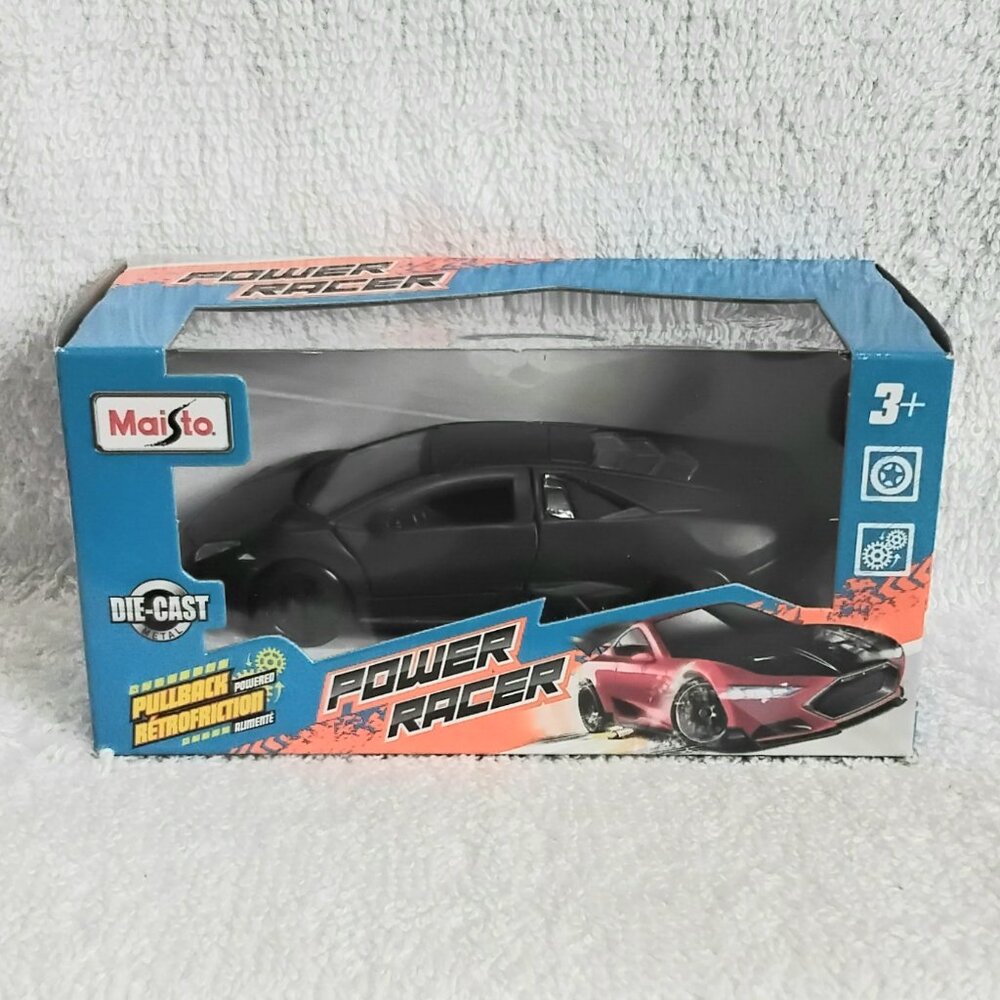 2/$25 Maisto Lamborghini R. Supercar 1:36 Die-Cast Metal Pull Back Power Racer!!